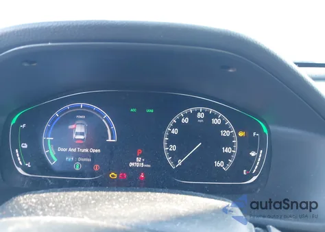 2019 Honda Accord Hybrid Ex из США, поврежденный, VIN 1HGCV3F45KA013867